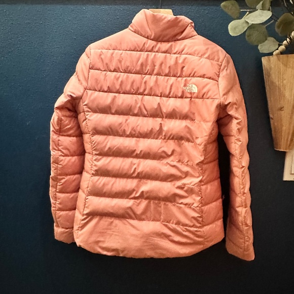 The North Face Pink Puffer Jacket - Picture 2 of 4